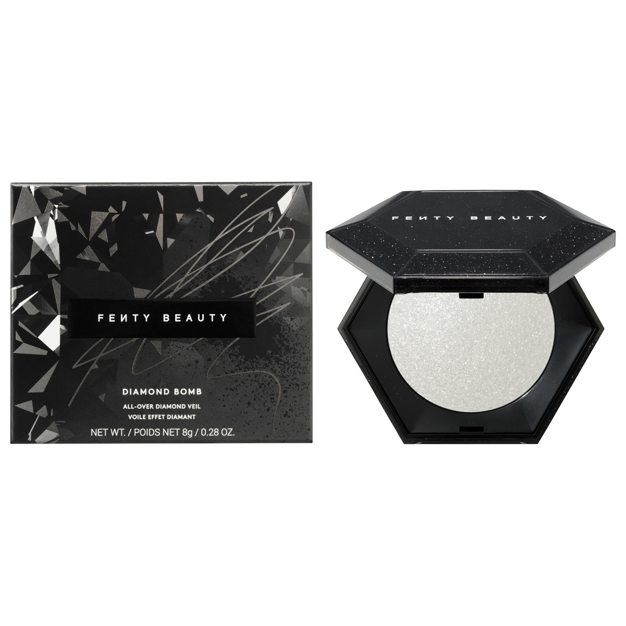 Fenty Beauty by Rihanna Midnight Diamonds Collection: Diamond Bomb How Many Carats?! How Many Carats?! 0.28 oz/8 g