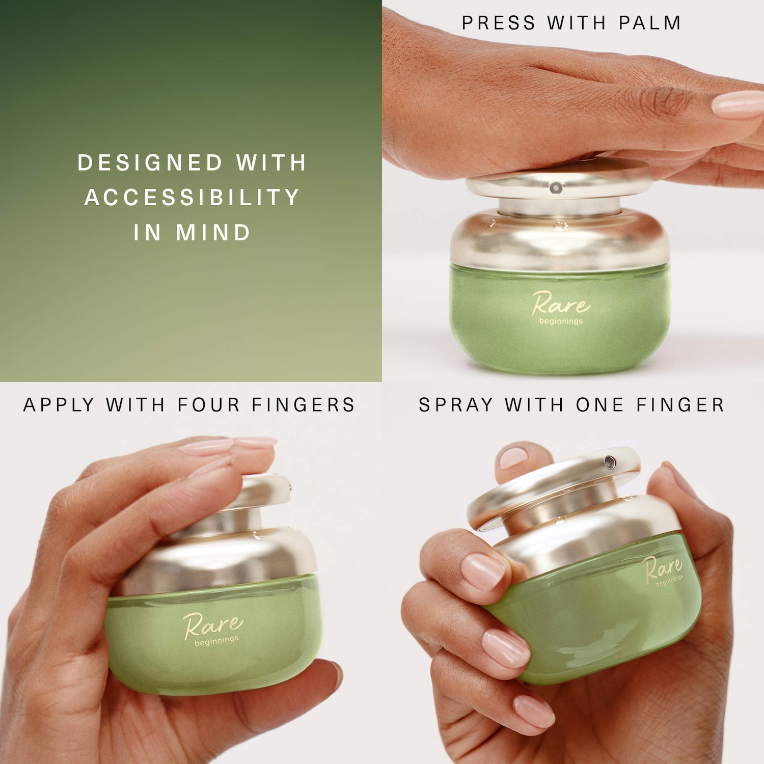 Rare Beginnings Eau de Parfum with Pear and Gardenia - Rare Beauty