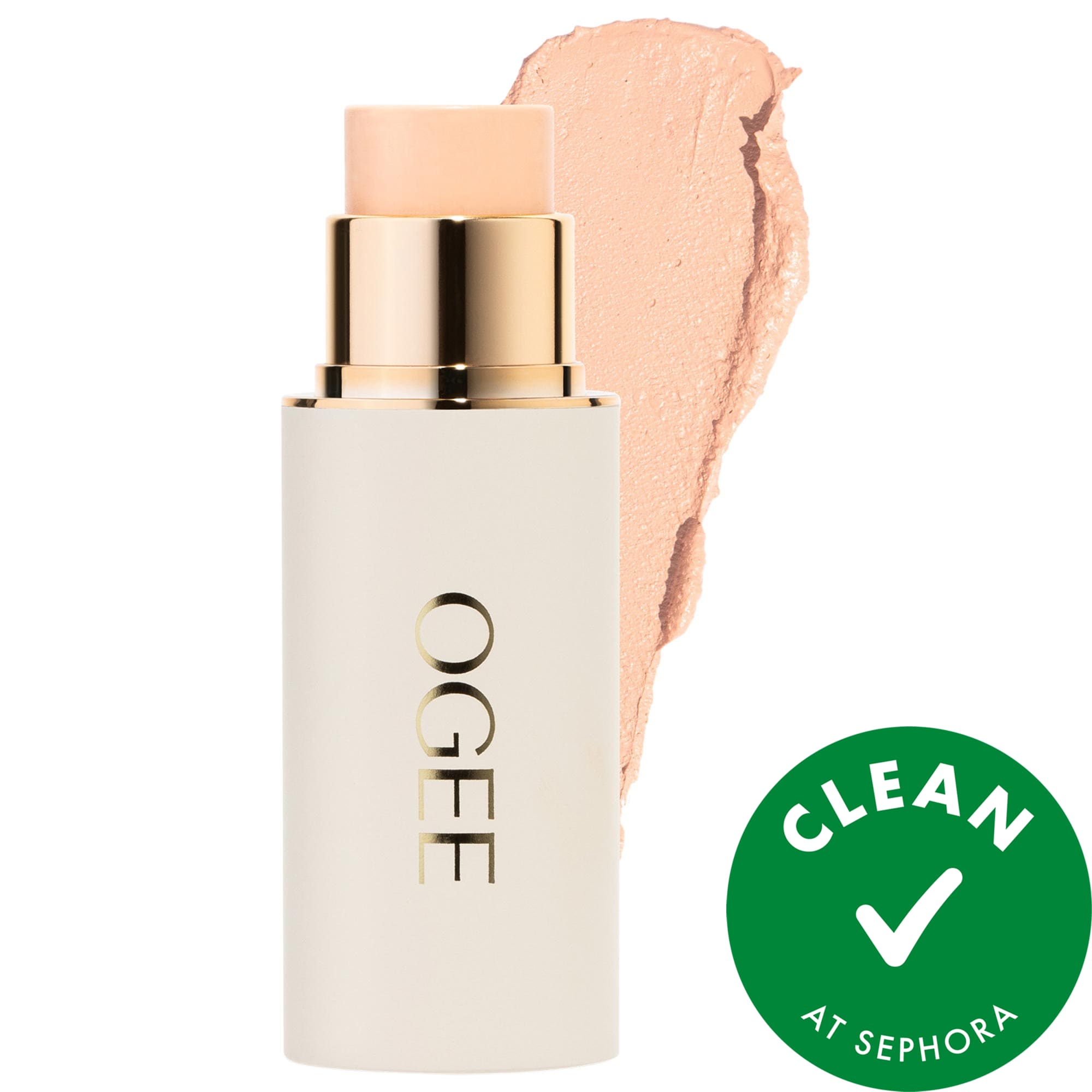 Ogee Multi-Use Sculpted Foundation and Concealer Stick Poplar 0.10 C 0.34 oz/9.7 g