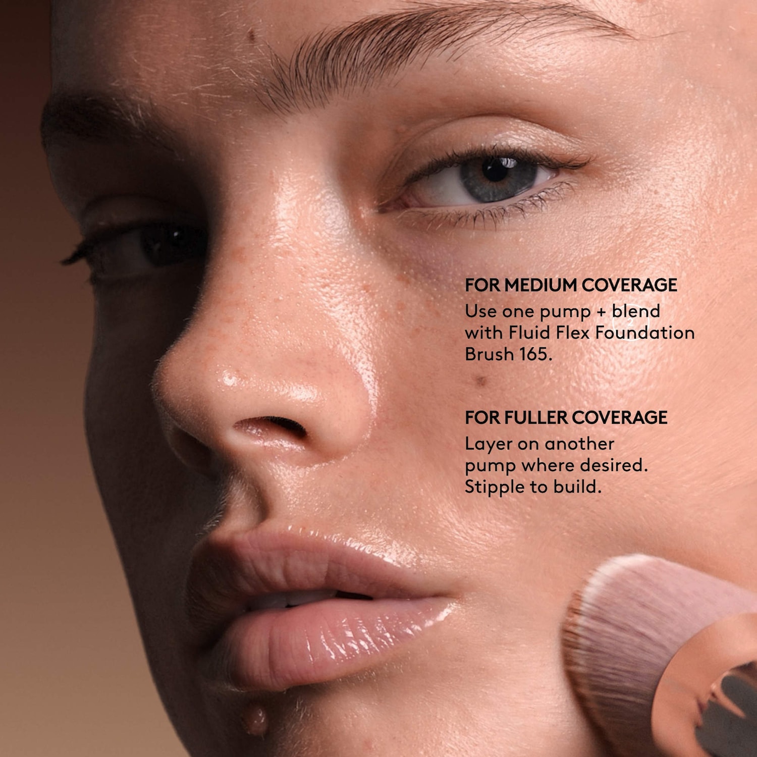 Fenty Beauty by Rihanna Кисть для жидкой тональной основы Fenty Beauty Fluid Flex 165 — фото 3