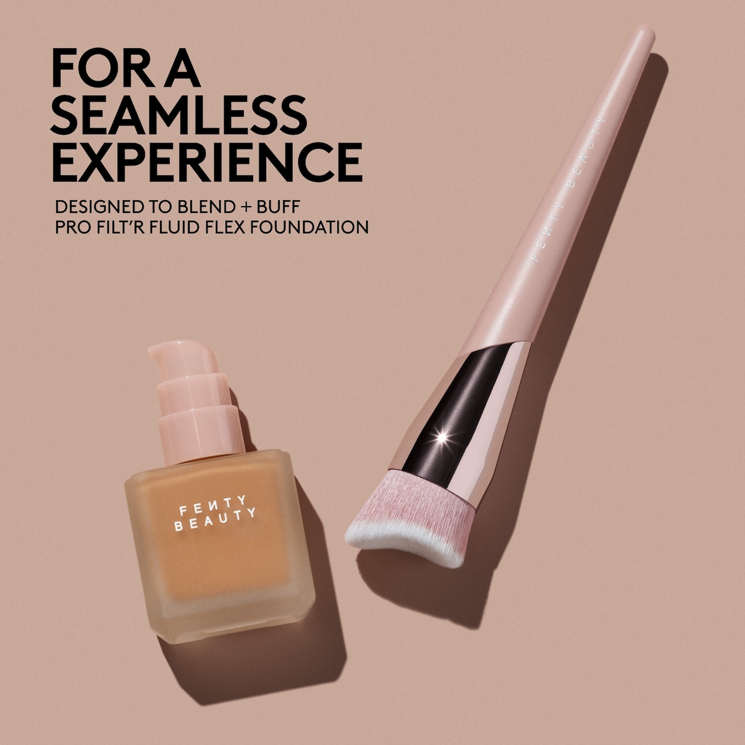 Fenty Beauty by Rihanna Кисть для жидкой тональной основы Fenty Beauty Fluid Flex 165 — фото 4