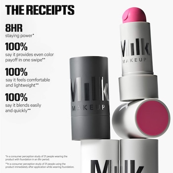 Lip + Cheek Cream Blush Stick with Hyaluronic Acid - MILK MAKEUP