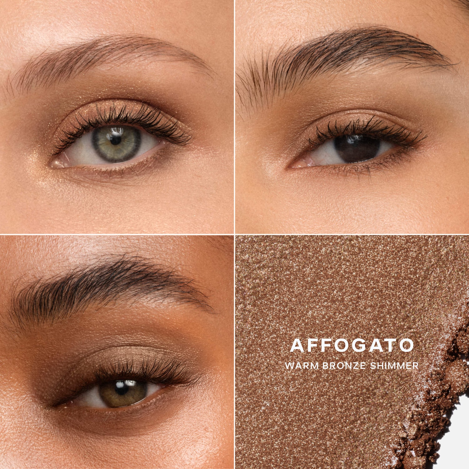 Запечённые тени для век стойкостью 16 часов Saie SuperSuede, цвет: Affogato — фото 2