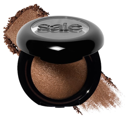 Запечённые тени для век стойкостью 16 часов Saie SuperSuede, цвет: Affogato