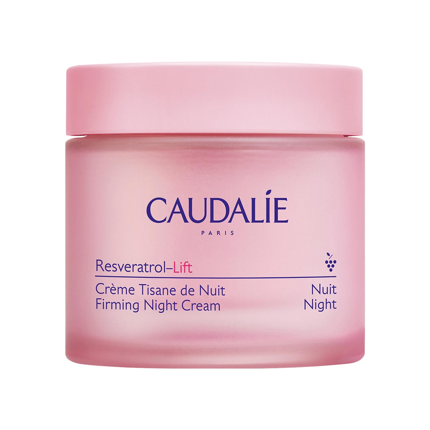 Укрепляющий ночной крем с мультипептидами Caudalie Resveratrol-Lift, альтернатива ретинолу — фото 1