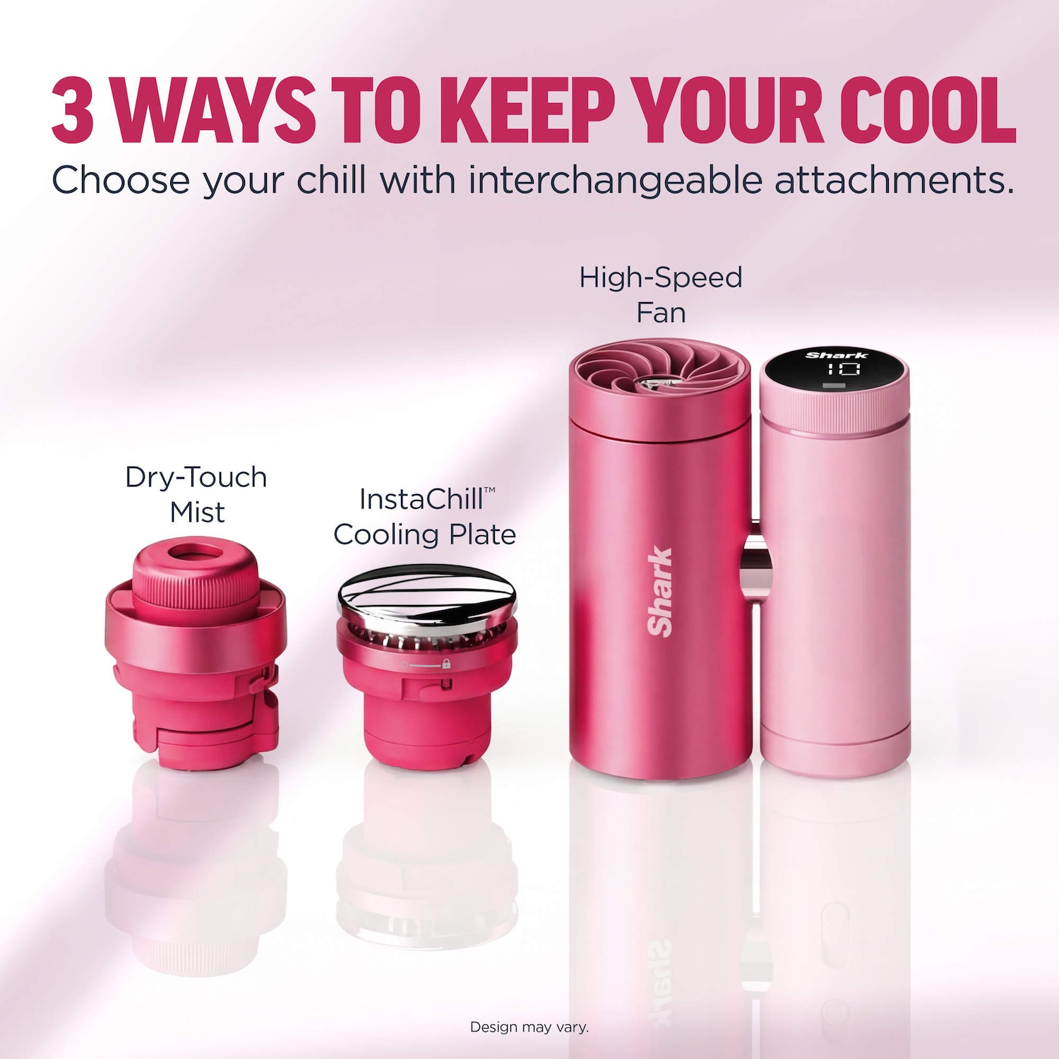 Shark® ChillPill™ 3-in-1 Personal Cooling System, Iced