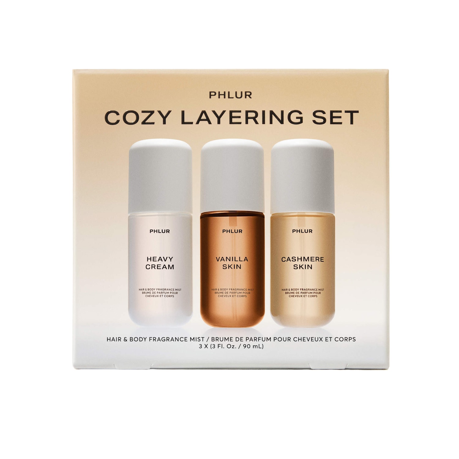 Cozy Layering Body Mist Trio Set - PHLUR | Sephora