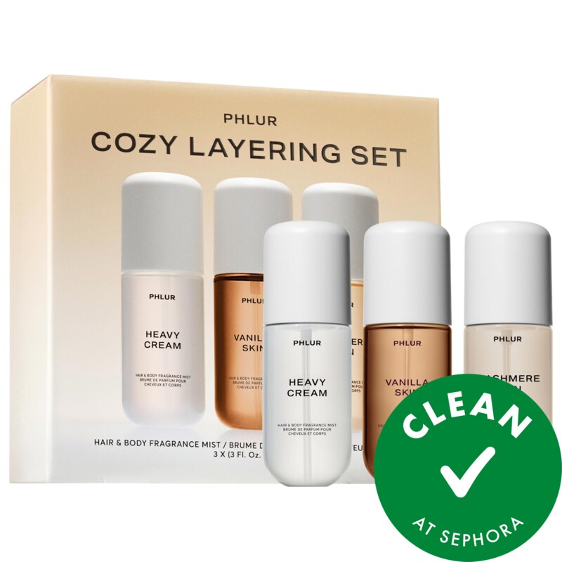 Cozy Layering Body Mist Trio Set