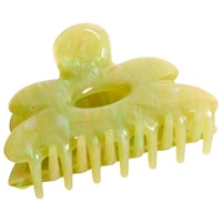 Chunks - Flower Hair Claw Clip in Jade Swirl