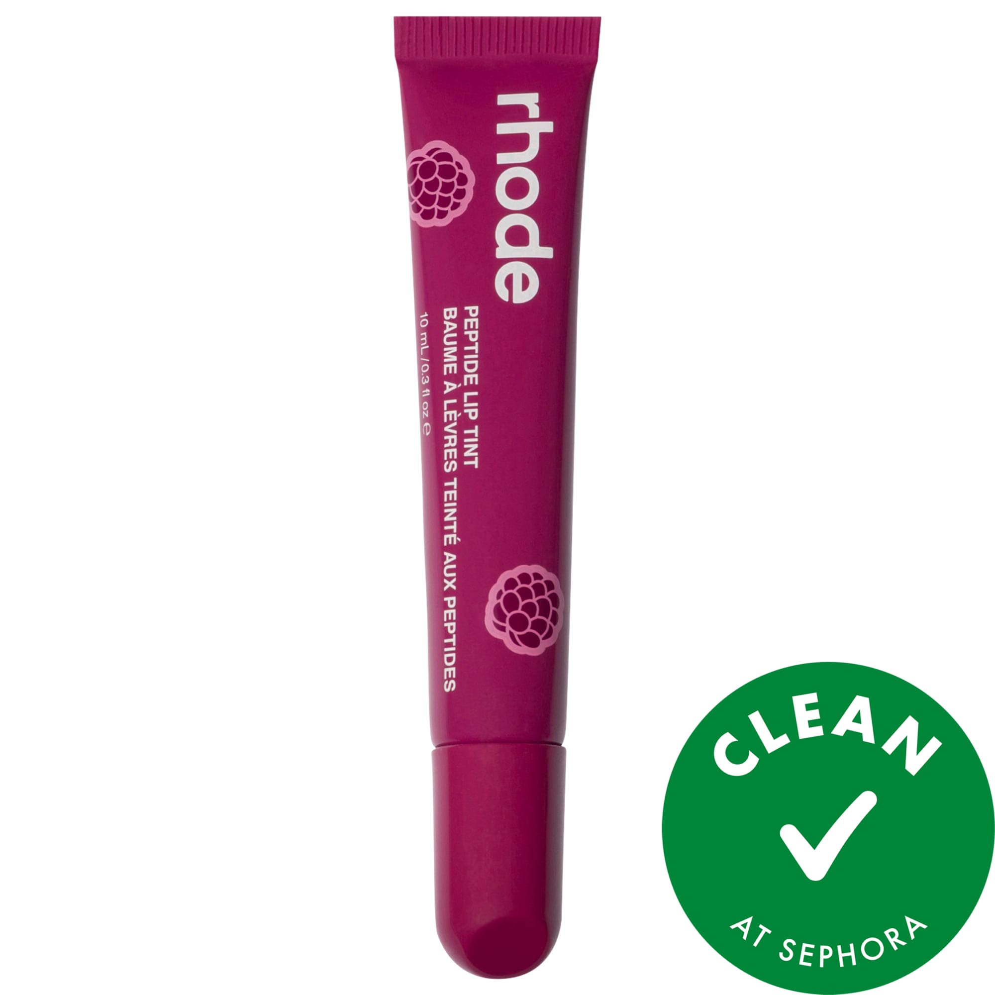 Rhode Limited Edition Scented Peptide Lip Tint Nourishing Glaze Raspberry Jelly 0.3 Oz/10ml