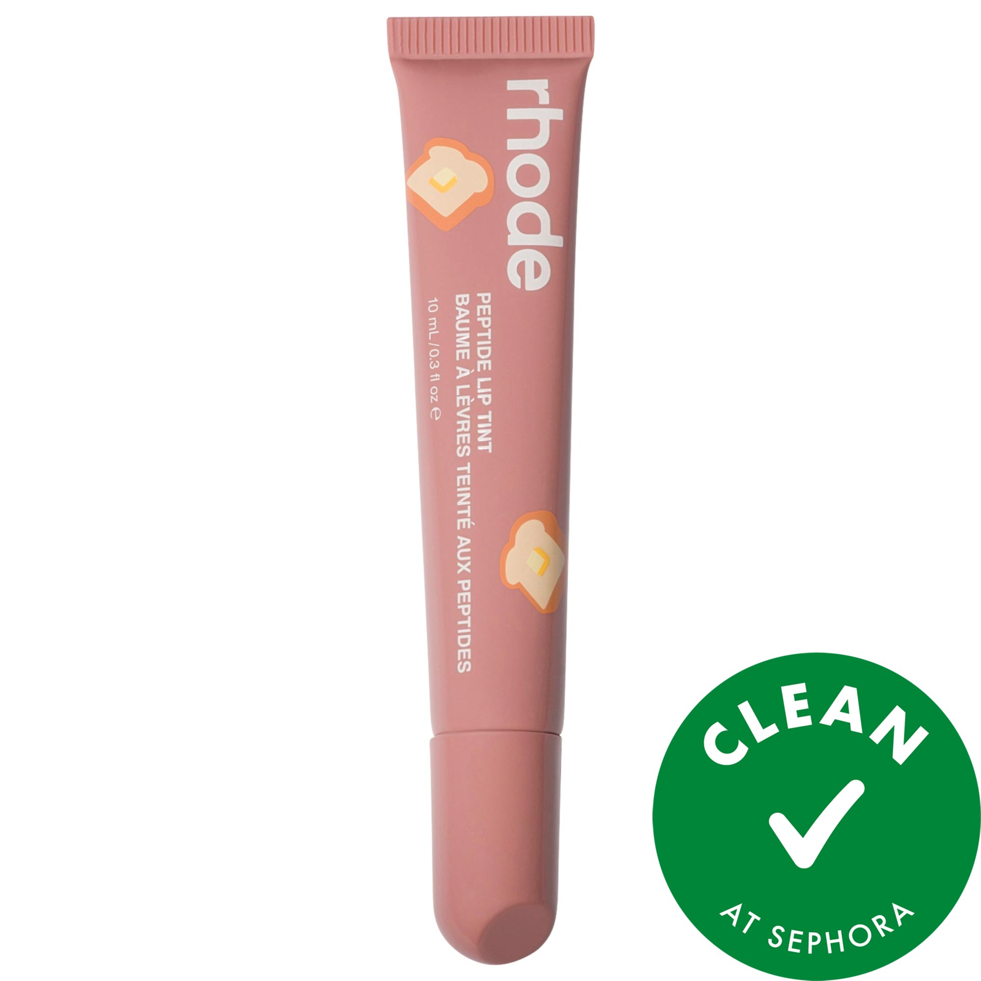Rhode Limited Edition Scented Peptide Lip Tint Nourishing Glaze Toast 0.3 Oz/10ml In Brown