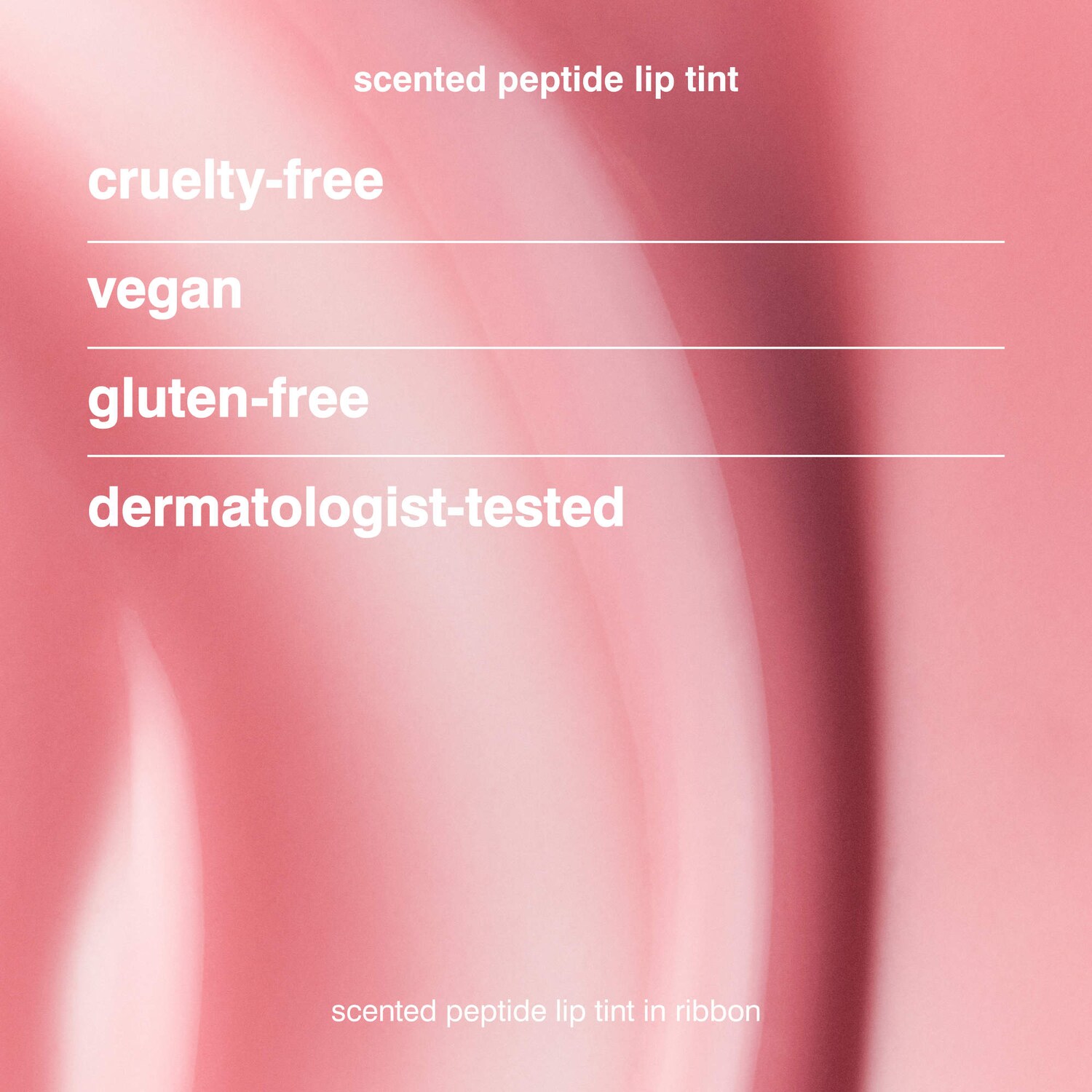 Limited Edition Scented Peptide Lip Tint Nourishing Glaze - rhode