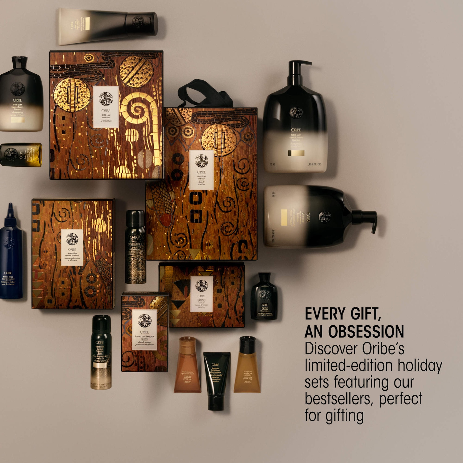 Gold Lust Shampoo and Conditioner Liter Duo Gift Set - Oribe | Sephora