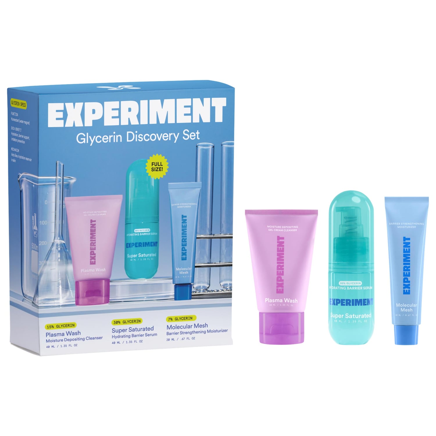 Experiment Glycerin Discovery Skincare Hydration Set — фото 1