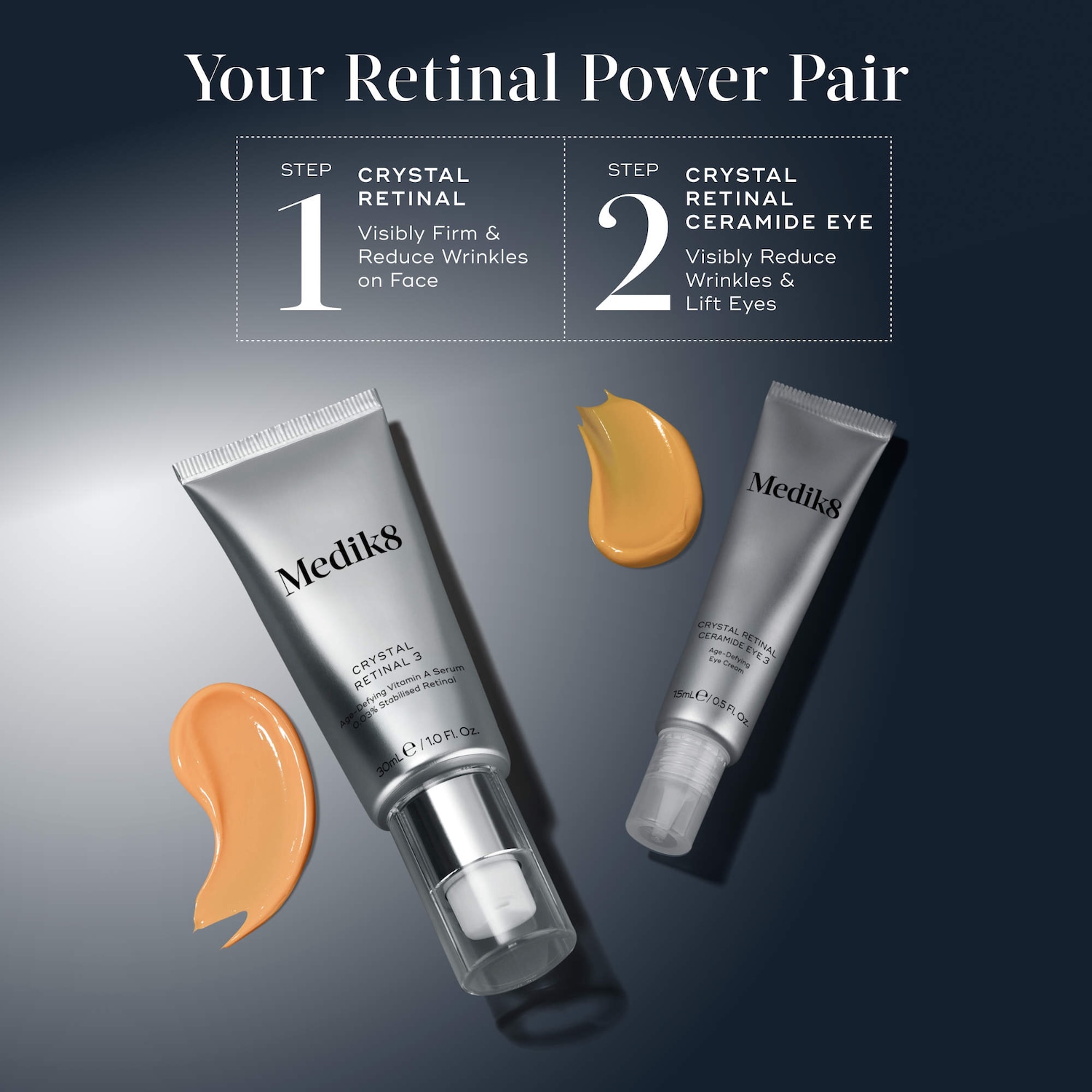 Crystal Retinal Age-Defying Vitamin A Night Serum for wrinkles