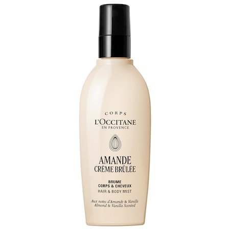 Amande Crème Brûlée Hair & Body Fragrance Mist with Almond + Vanilla Notes