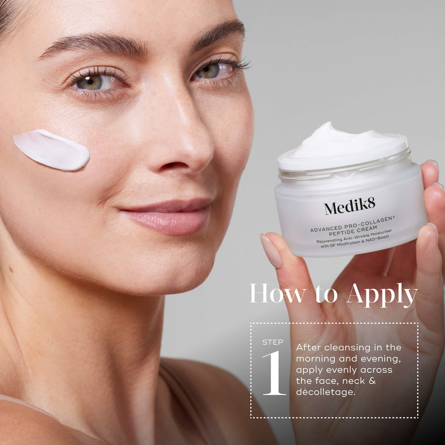 Advanced Pro-Collagen+ Peptide Cream Anti-Wrinkle Moisturizer with