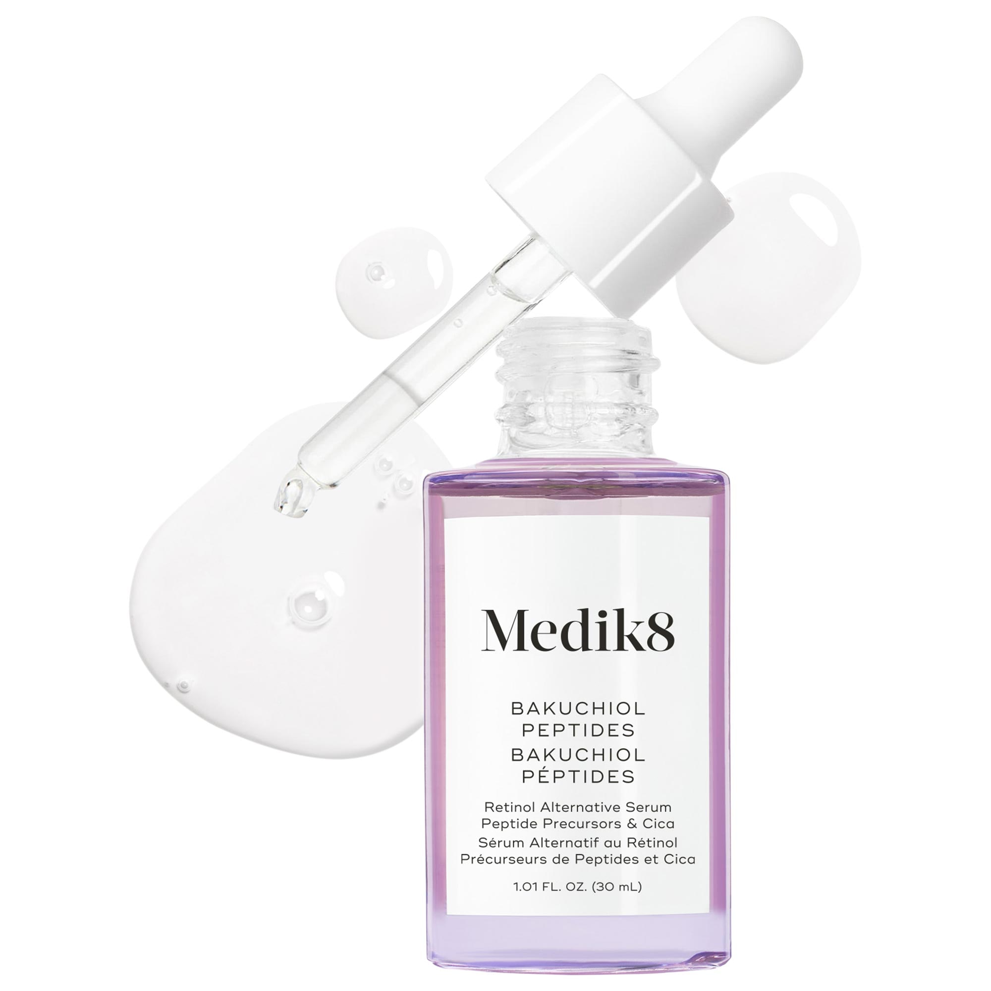 Bakuchiol Peptides Retinol Alternative Serum for Fine Lines