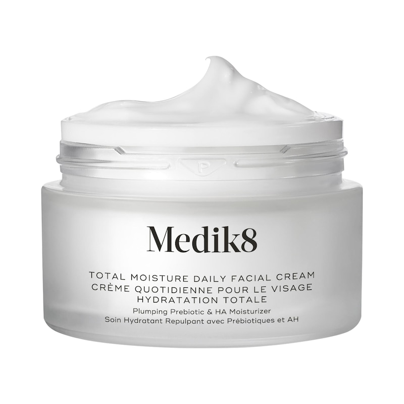 Total Moisture Daily Facial Cream Moisturizer with Prebiotic Peptides for Hydration & Skin Barrier Support