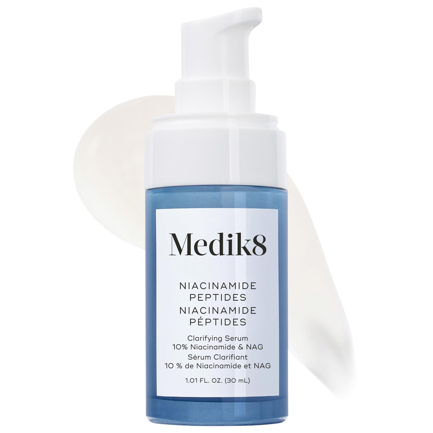 Балансирующая сыворотка для сужения пор Medik8 Niacinamide Peptides — фото 1