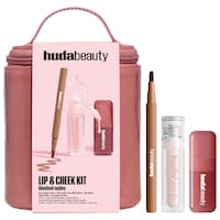 HUDA BEAUTY - Blushed Nudes Lip & Cheek Kit