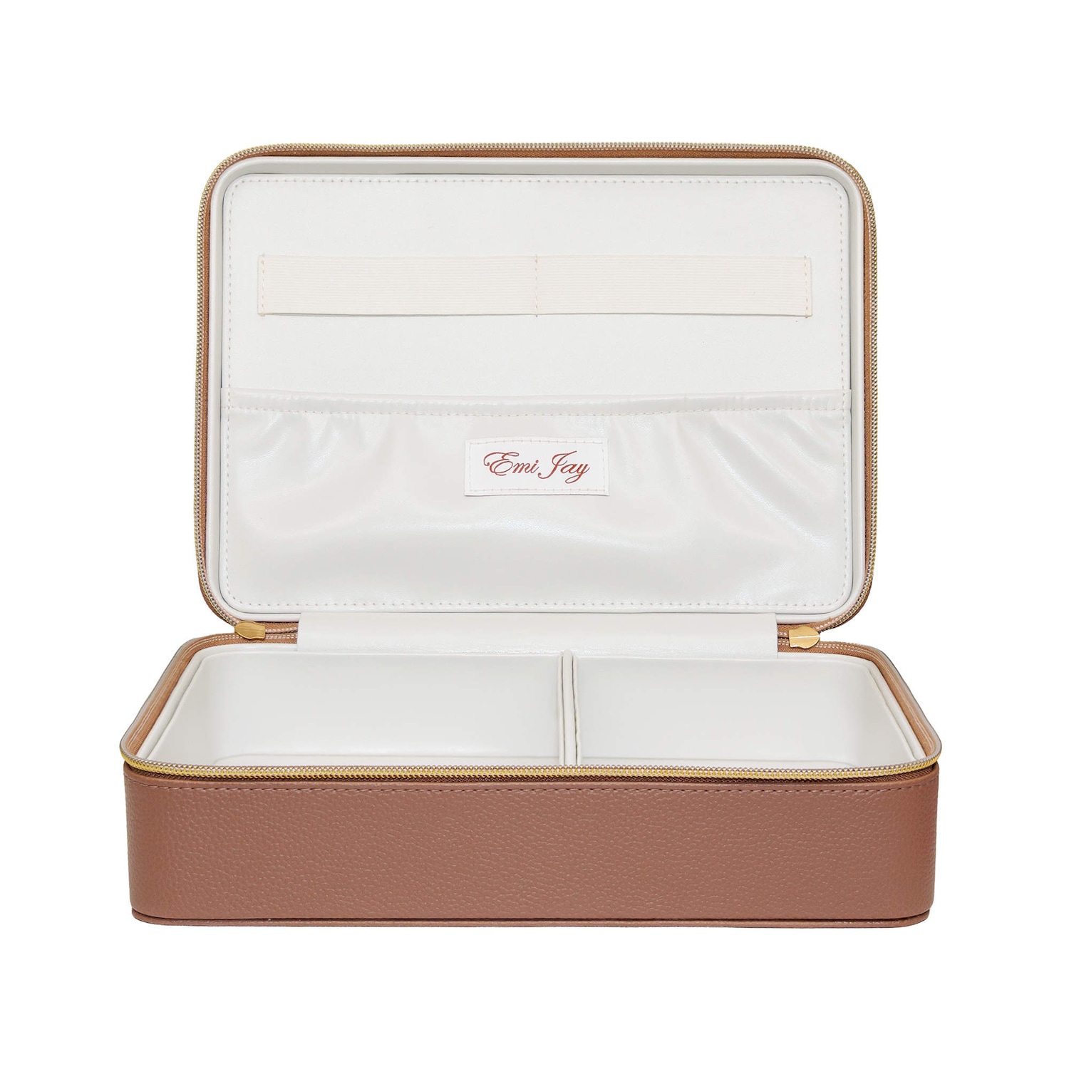 Косметичка Emi Jay On The Way Vanity Case, Toasted Sugar — фото 2
