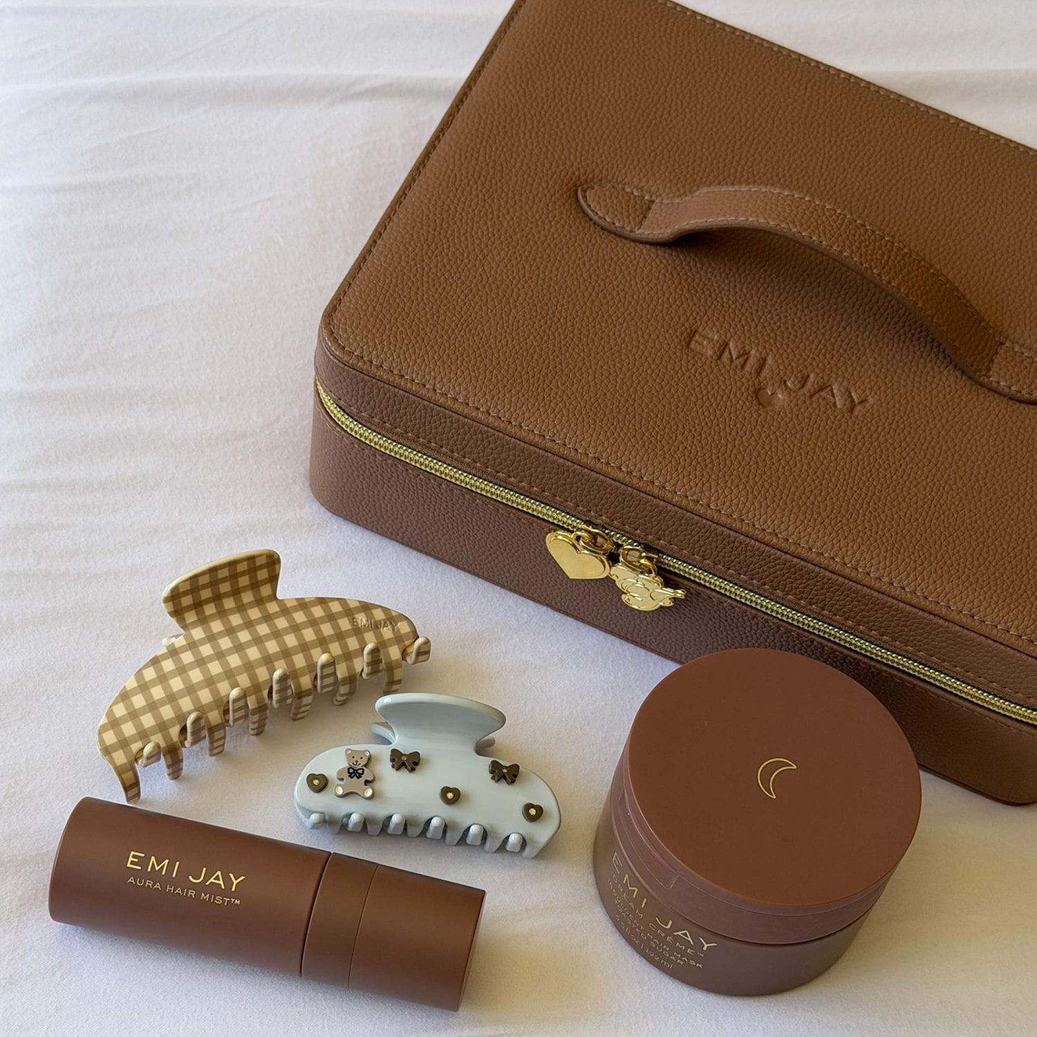 Косметичка Emi Jay On The Way Vanity Case, Toasted Sugar — фото 5