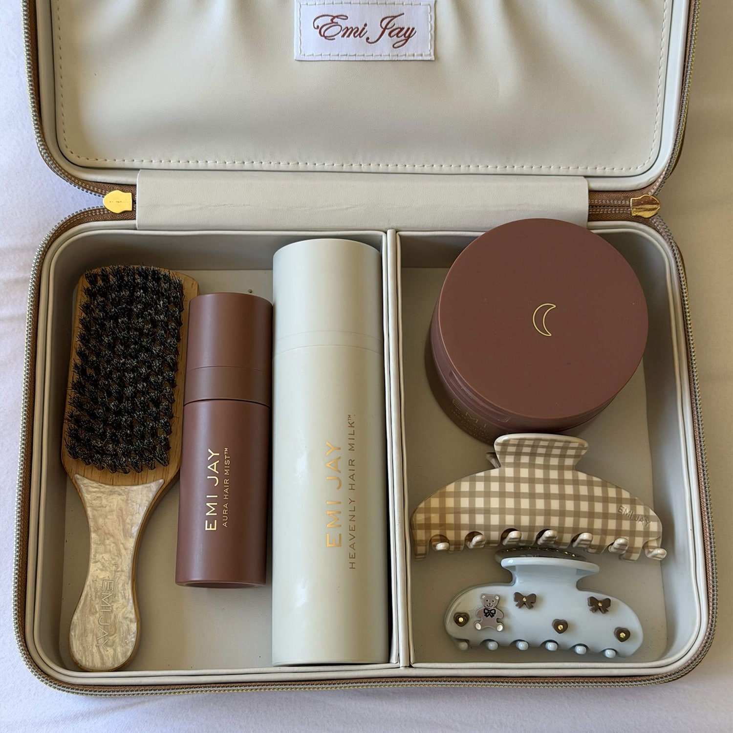 Косметичка Emi Jay On The Way Vanity Case, Toasted Sugar — фото 6