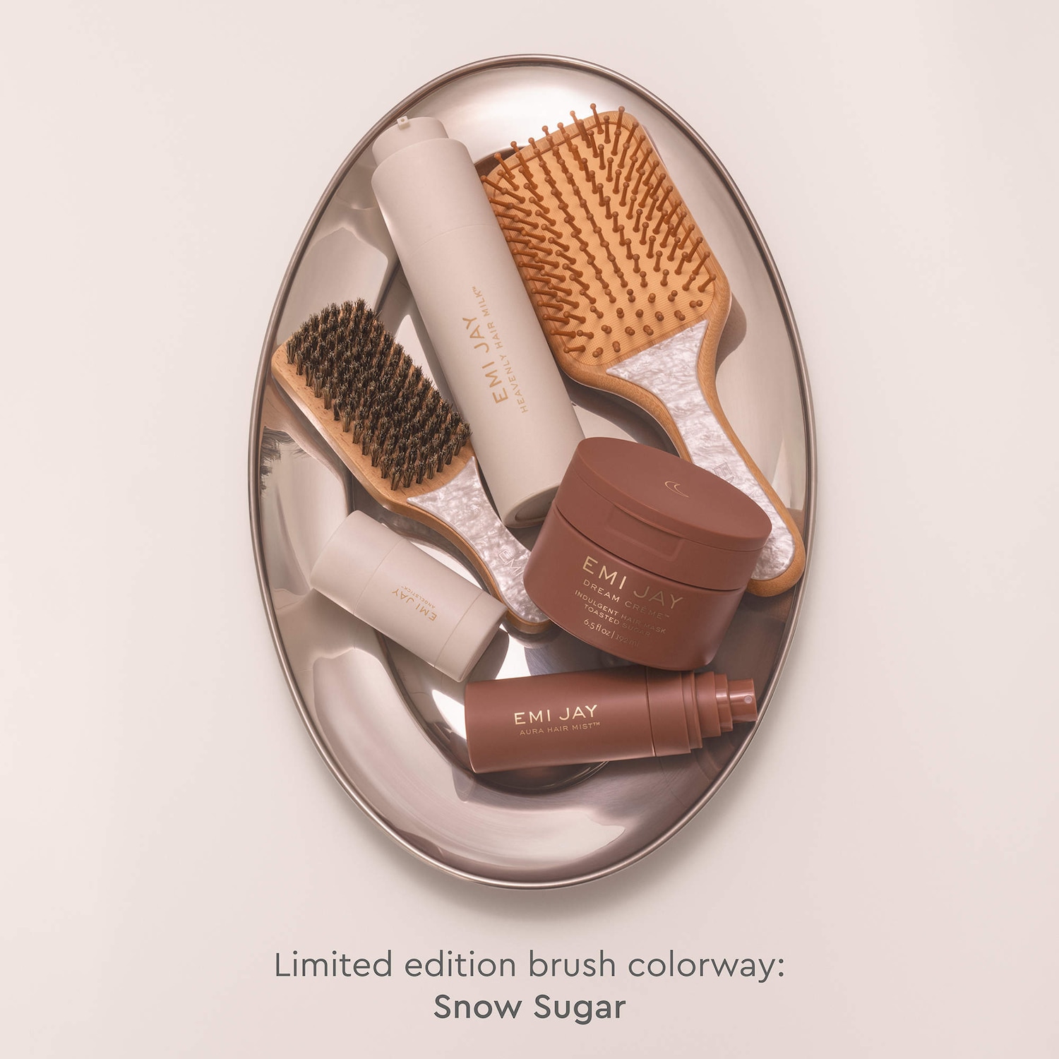 Heavenly Hair Milk Leave-In Conditioner + Bamboo Paddle Brush Gift