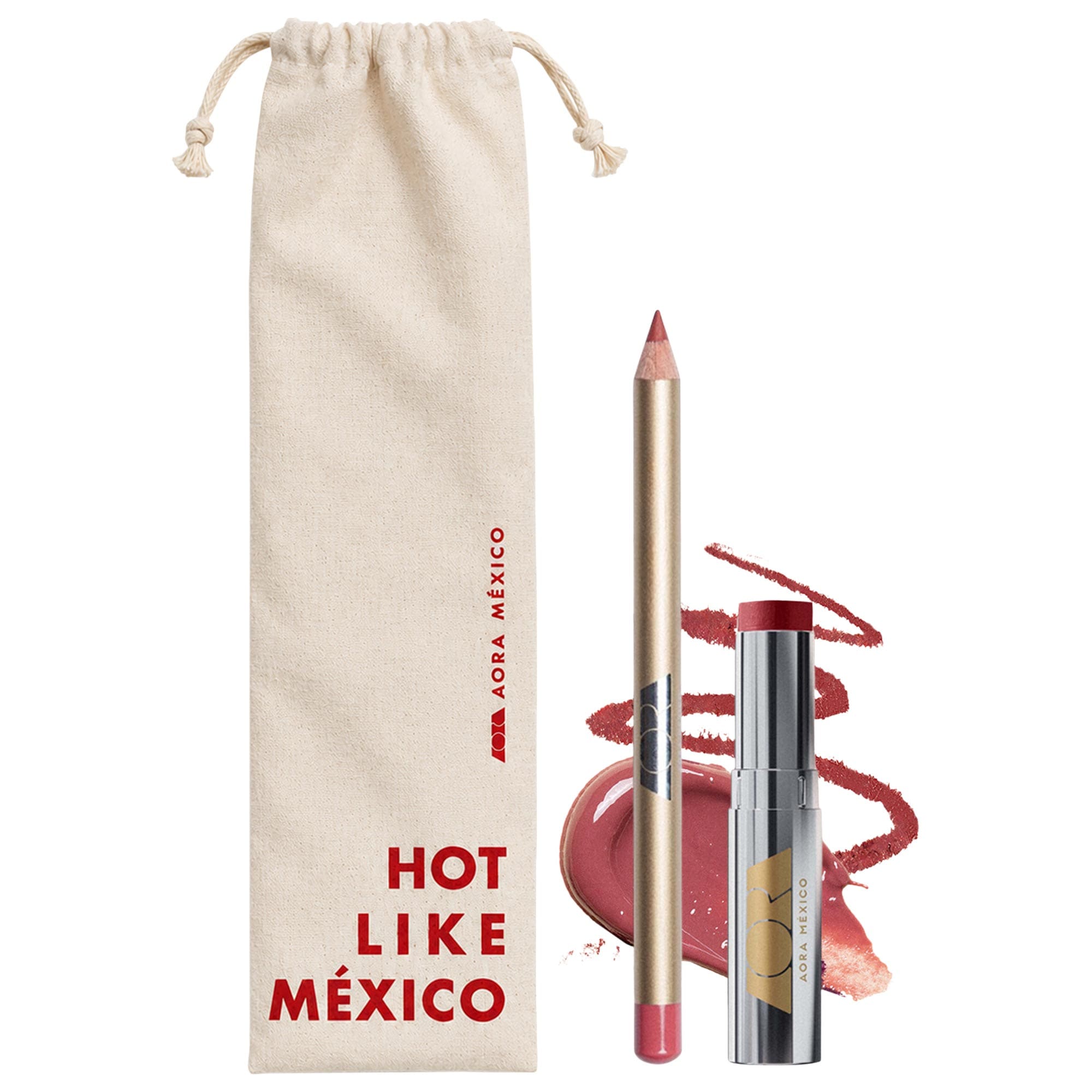 ACARÍCIAME Hydrating Solid Lip Serum + HÁBLAME Longwear Lip Liner