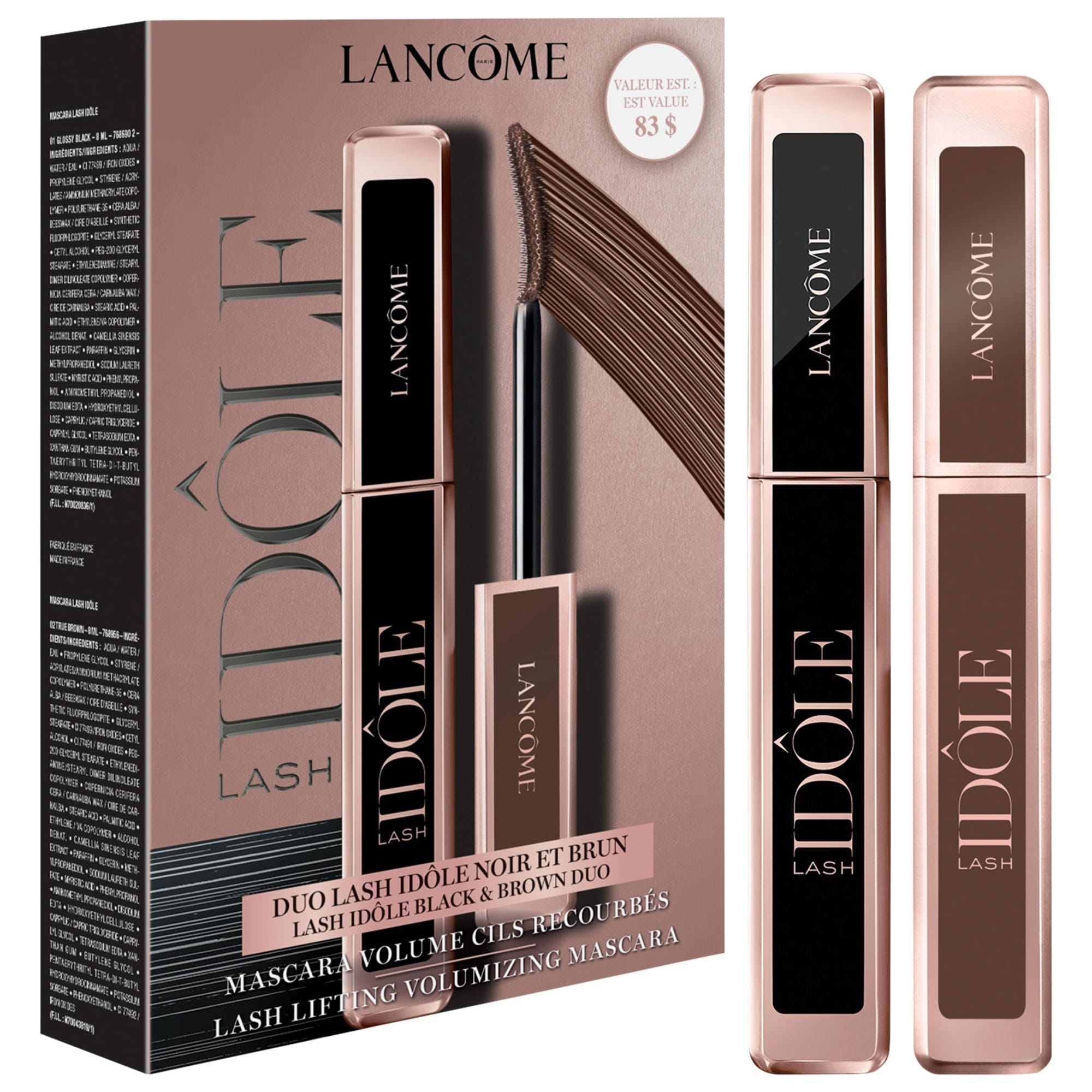 Lash Idole Black + Brown Set - Lancôme | Sephora