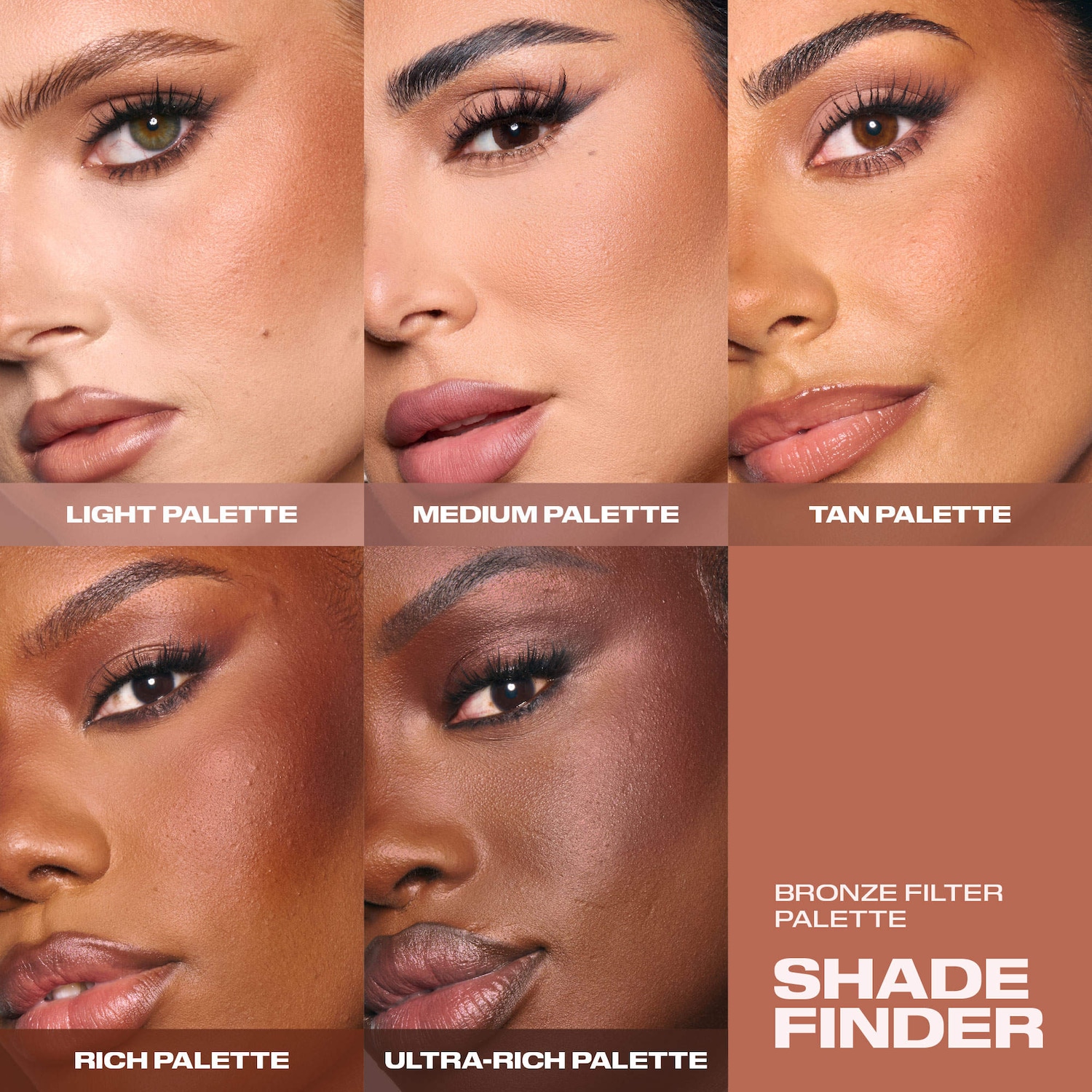 HUDA BEAUTY Bronze Filter Bronzer and Contour Palette — фото 4