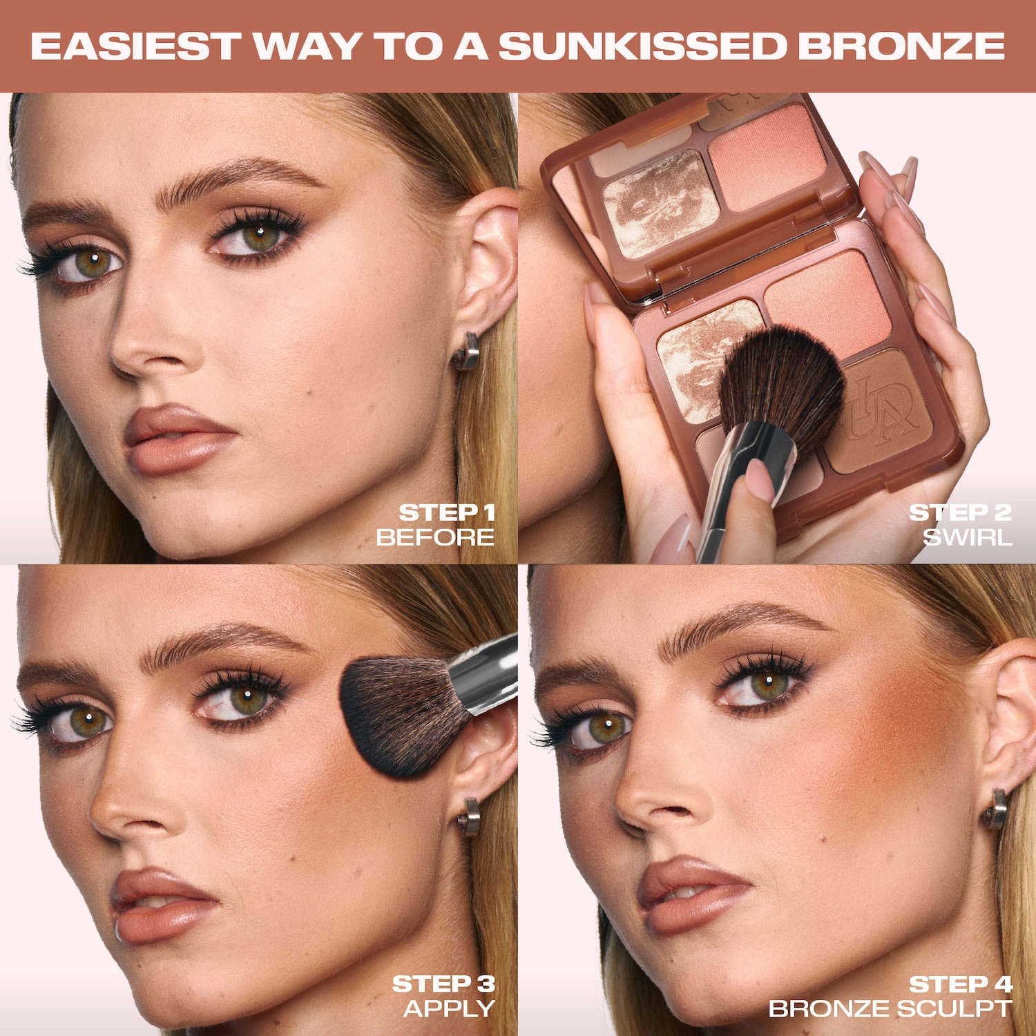 HUDA BEAUTY Bronze Filter Bronzer and Contour Palette — фото 8