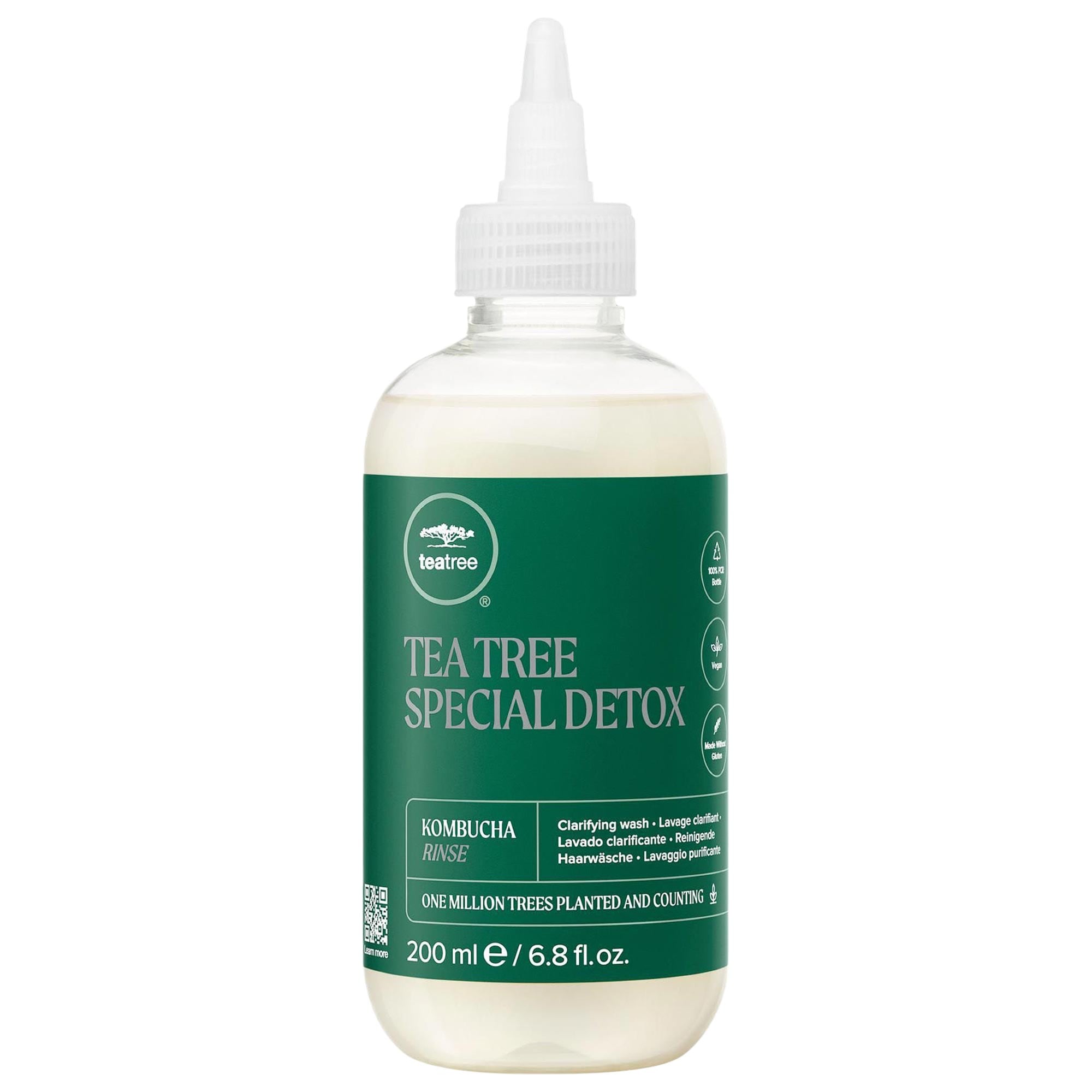 Tea Tree Special Detox Kombucha Clarifying Hair Rinse with Apple