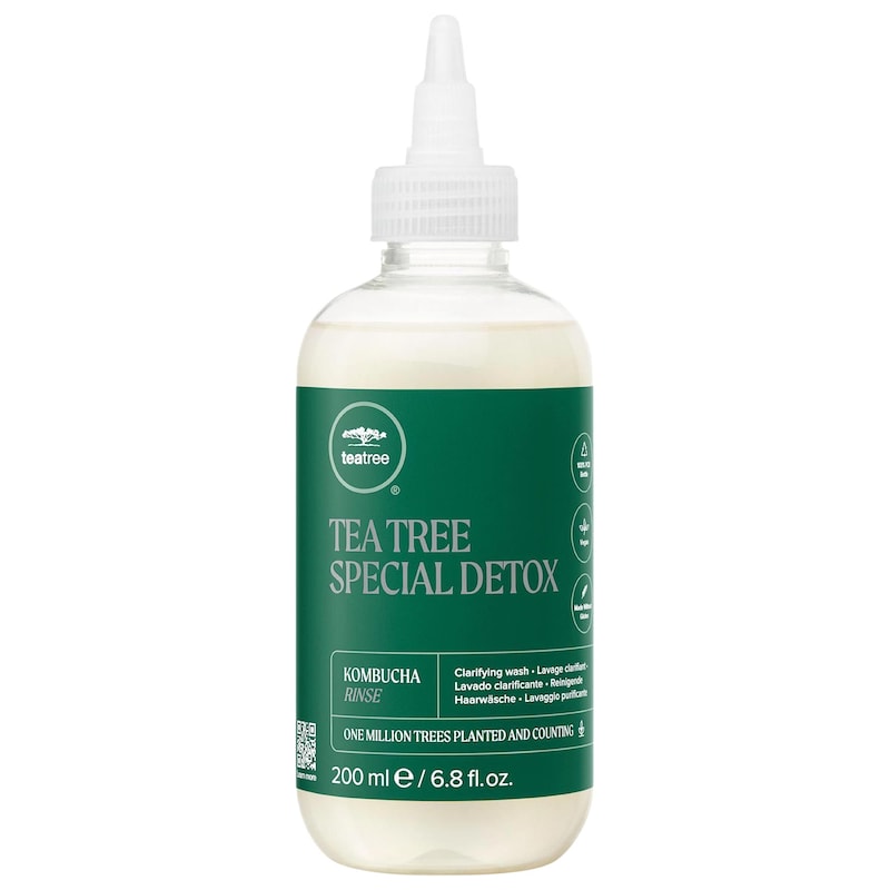 Tea Tree Special Detox Kombucha Clarifying Hair Rinse with Apple Cider Vinegar