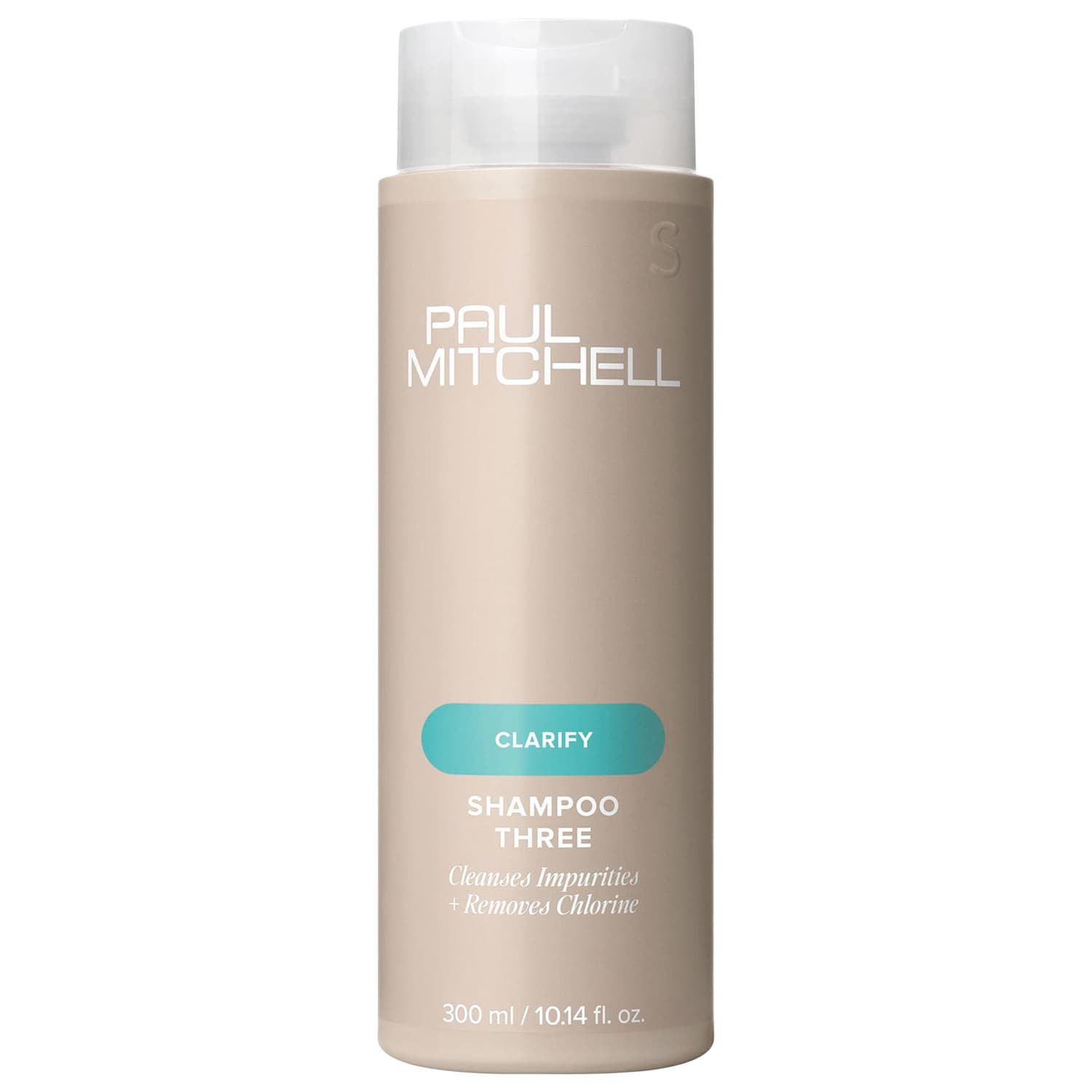 Очищающий шампунь Paul Mitchell Shampoo Three для удаления хлора