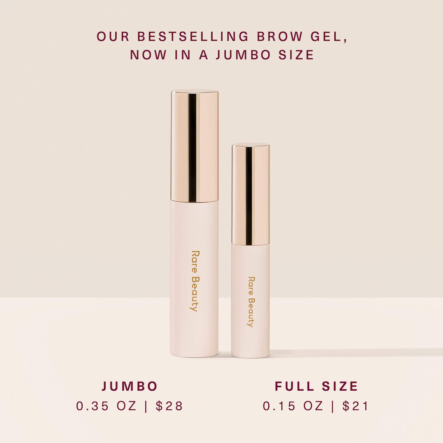Rare Beauty by Selena Gomez Гель для бровей Rare Beauty Brow Harmony для лифтинга и ламинирования, Jumbo, цвет: Прозрачный — фото 3