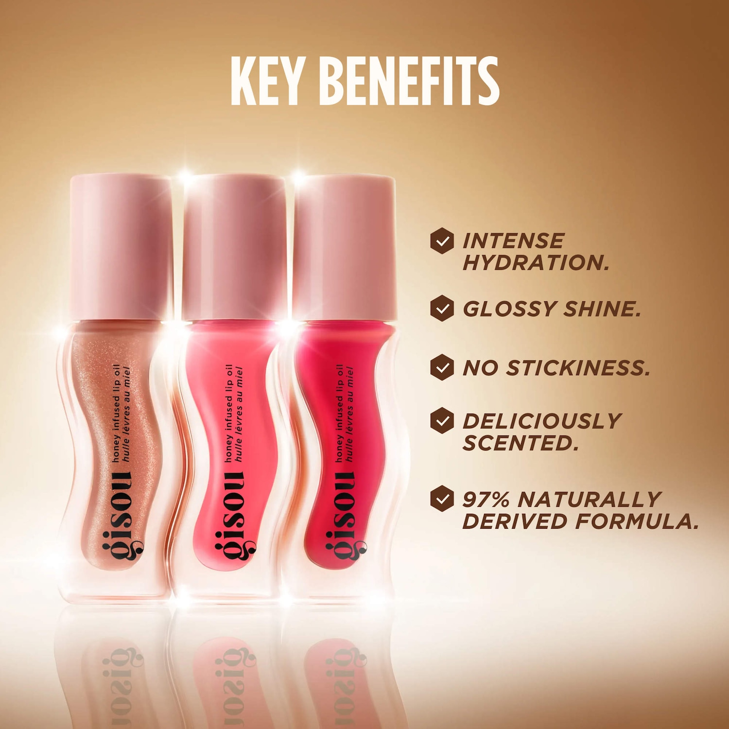 Mini Lip Trio Set - Gisou | Sephora