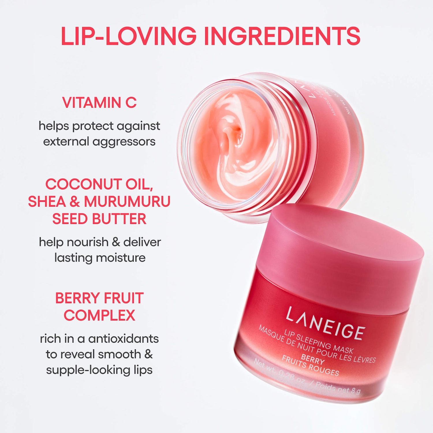 Midnight Minis Hydrating Lip Sleeping Mask Treatment 5 pc. Gift