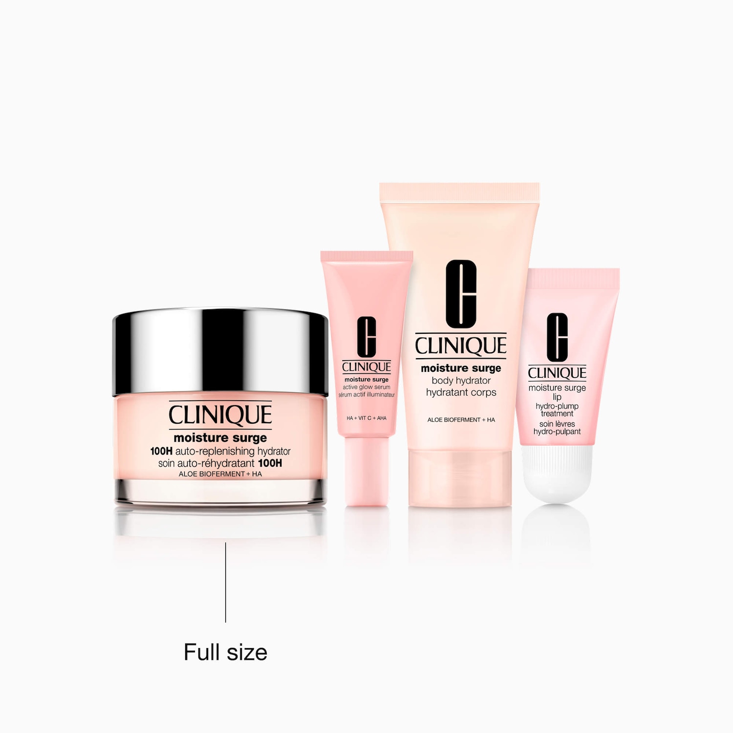 Moisture Surge™ All-Around Hydration Moisturizer, Serum and Lip