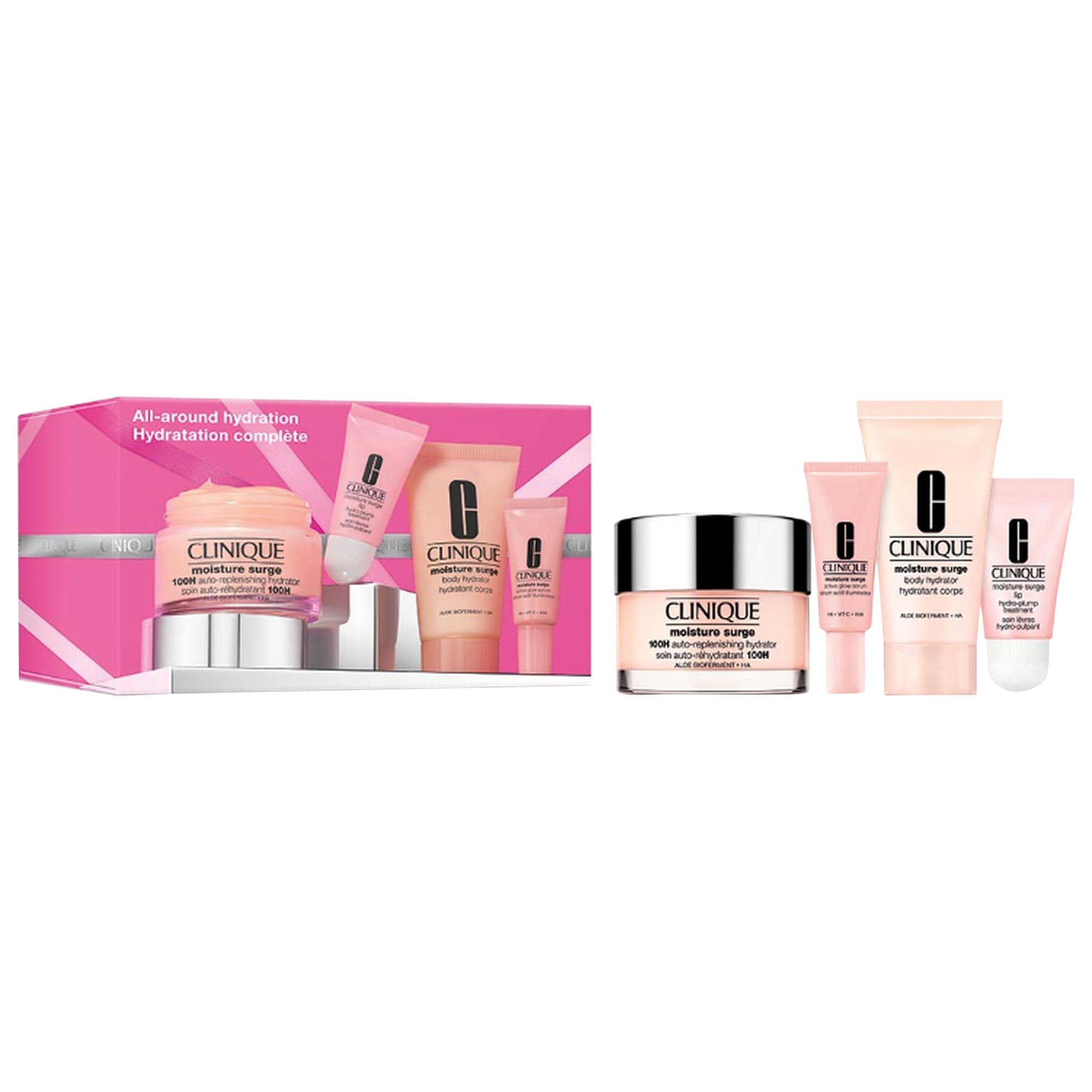 Moisture Surge™ All-Around Hydration Moisturizer, Serum and Lip