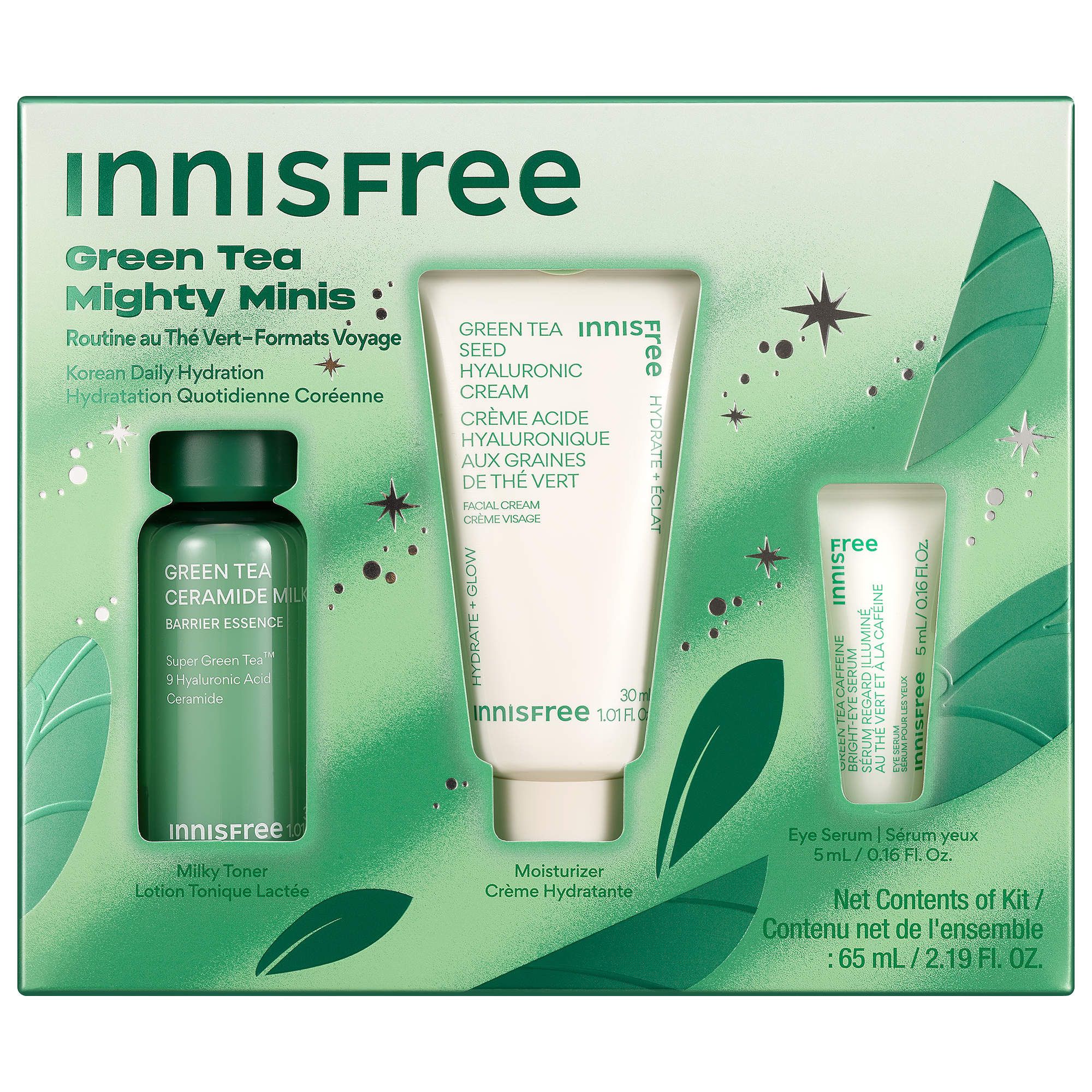 Green Tea Mighty Minis Gift Set for Hydration & Barrier Repair