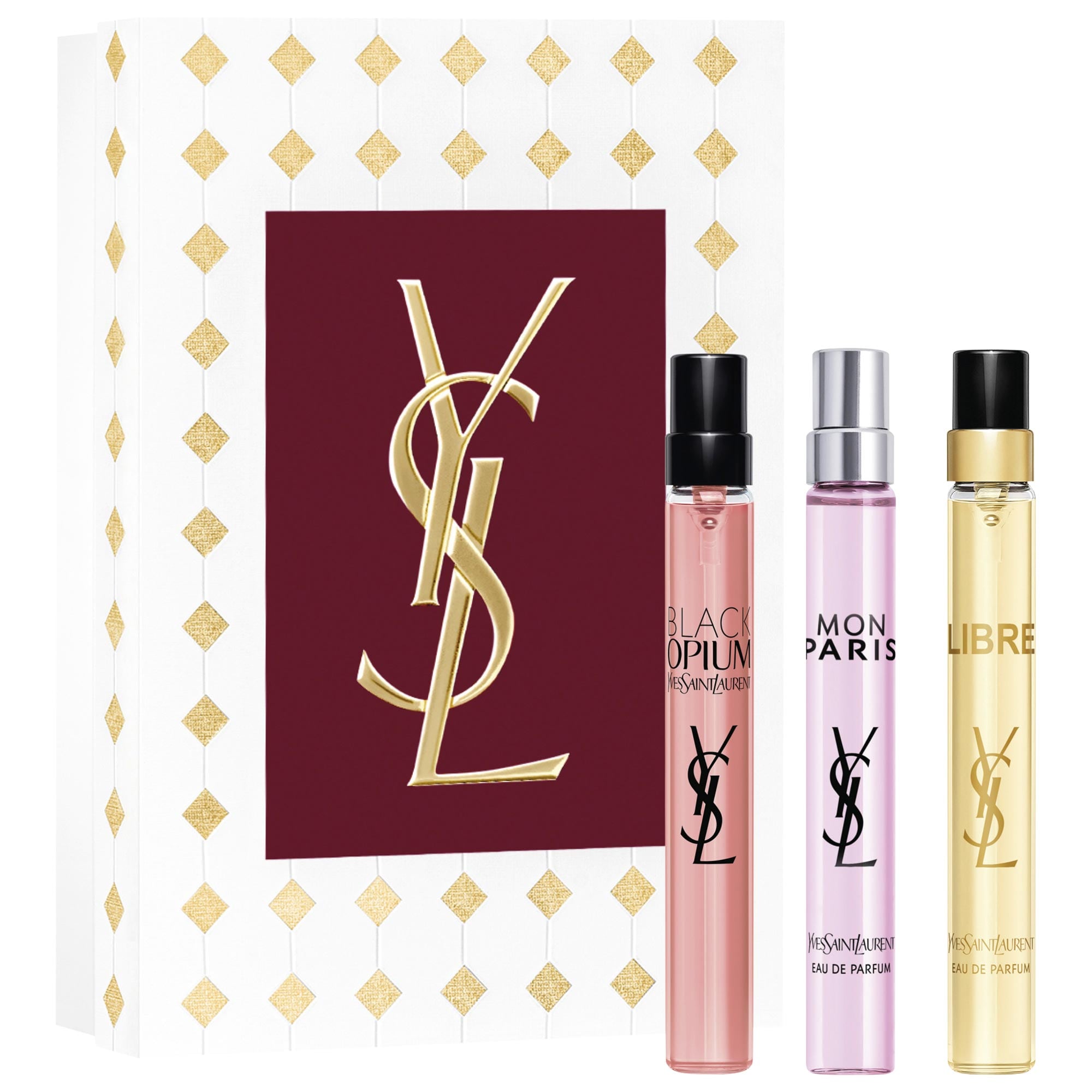 イヴサンローラン 香水 3点セット Y Rive Gauche Opium YSL Mini Fragrance Trio Set - Yves Saint Laurent | Sephora