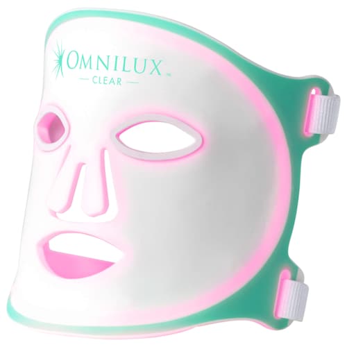 LED-маска для лица Omnilux Clear Skin с синим и красным светом