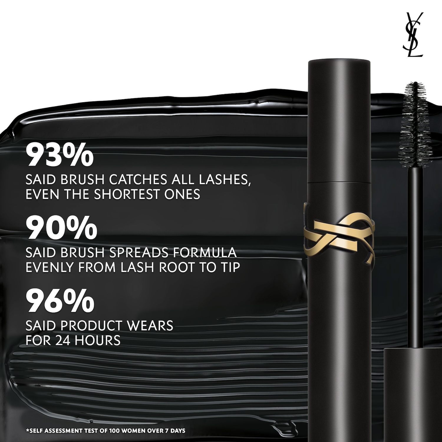 Набор мини-туши Yves Saint Laurent Lash Clash, чёрная и коричневая — фото 4