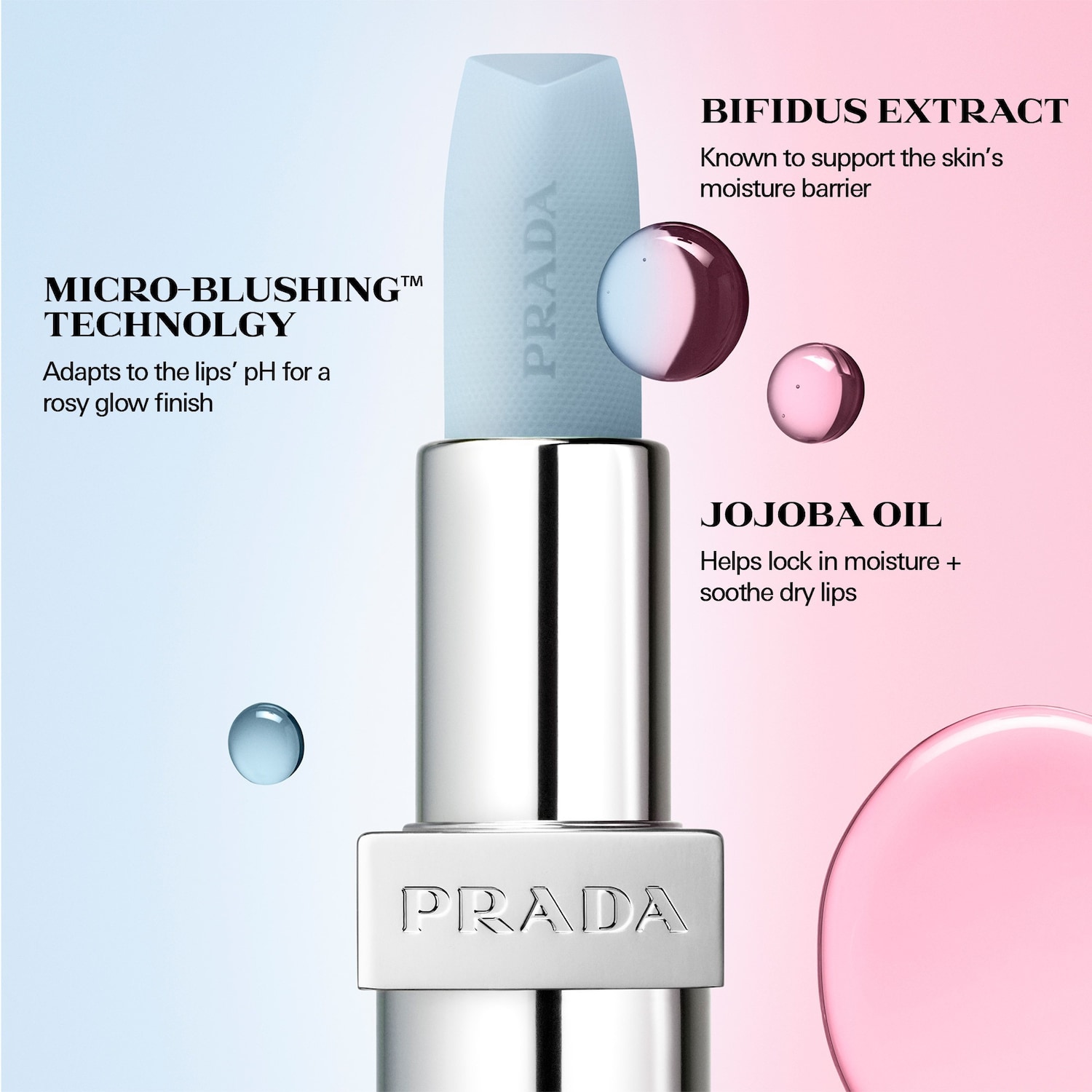 Mini Hydrating Lip Balm Gift Set - Prada | Sephora