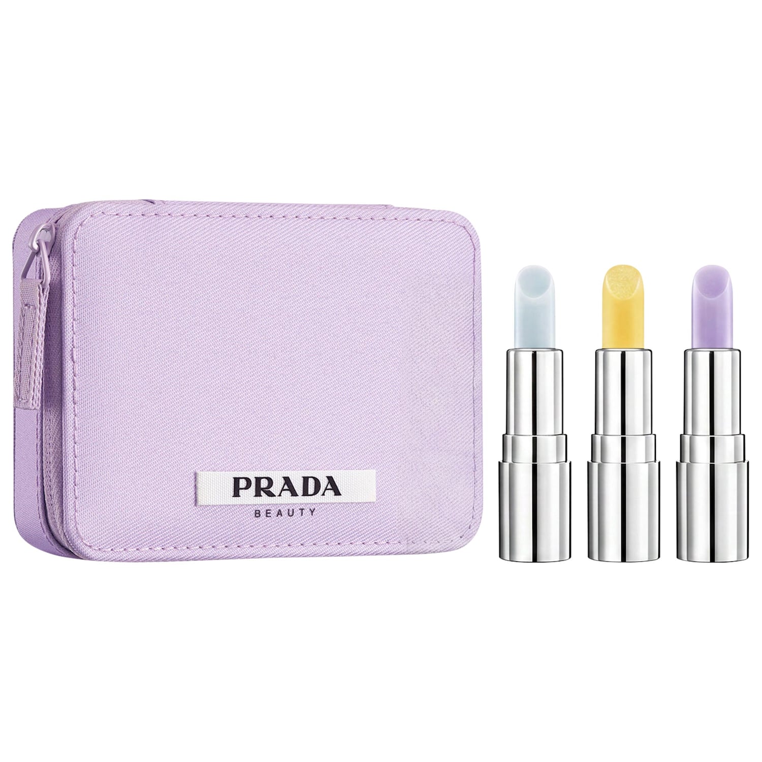Мини-набор увлажняющих бальзамов для губ Prada — фото 1