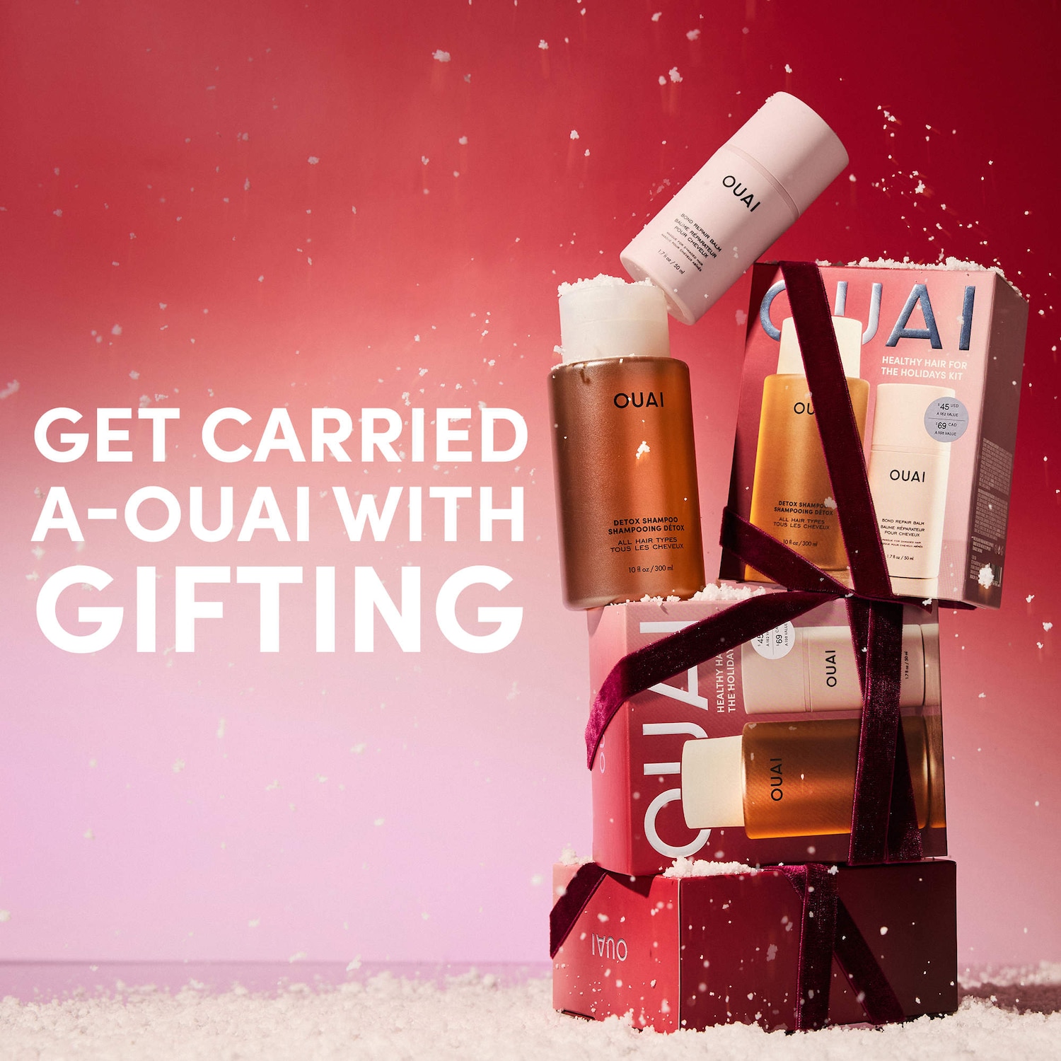 Detox Clarifying Shampoo + Bond Repair Balm Hair Mask Gift Set