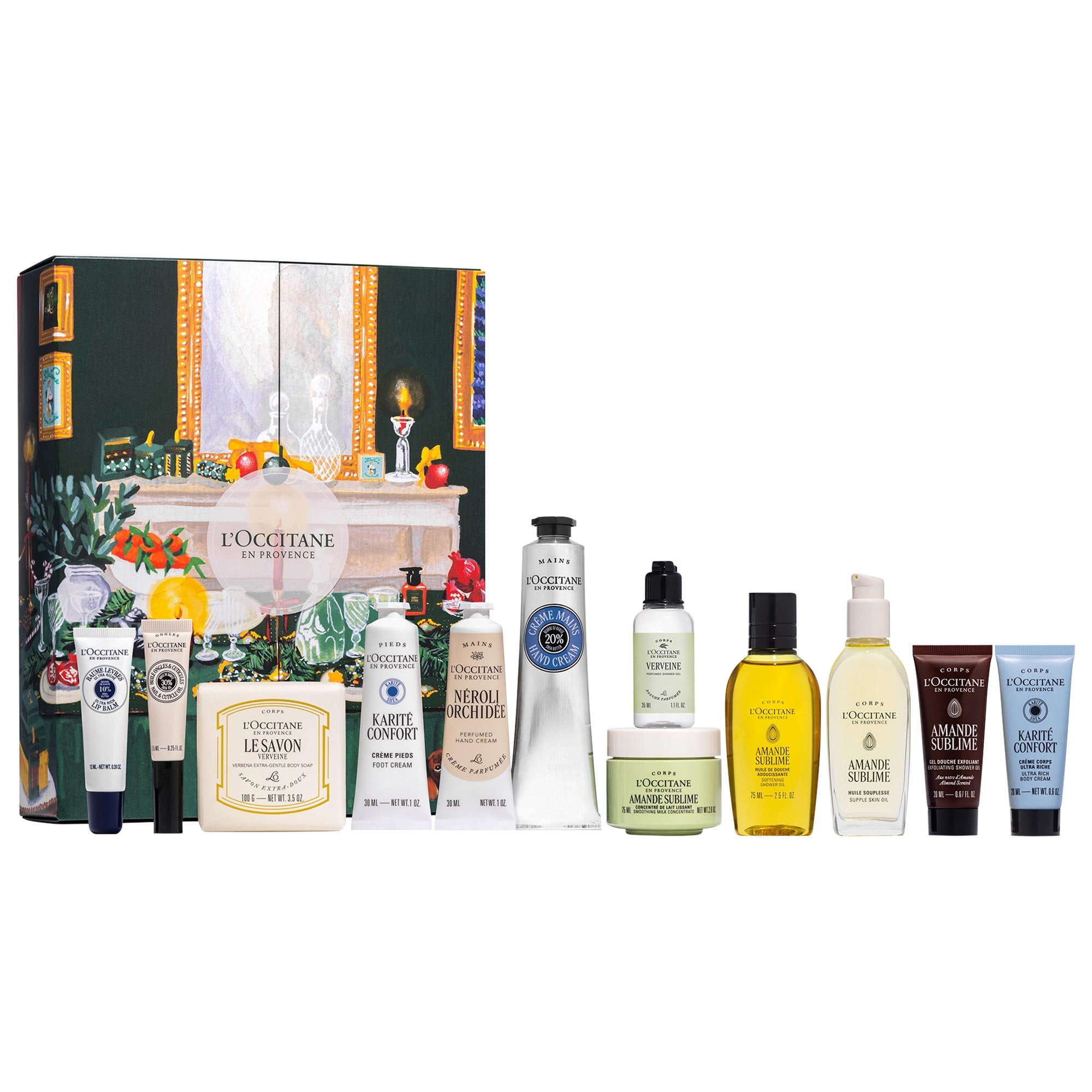12 Days of Provençal Beauty Advent Calendar - L'Occitane | Sephora