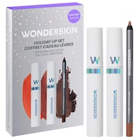 Wonderskin - Holiday Lip Stain and Lip Liner Trio Makeup Gift Set